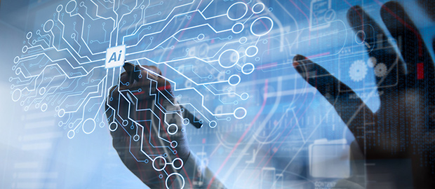 PoliSCI - 18 January 2022 - image of virtual Artificial Intelligence graphic