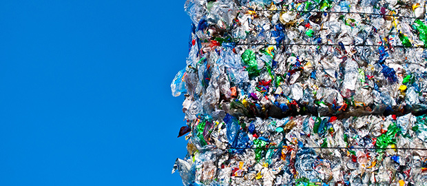 PoliSCI - 18 January 2022 - image of bundled up plastic waste