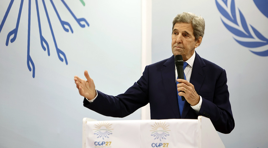 John Kerry speaks at COP27