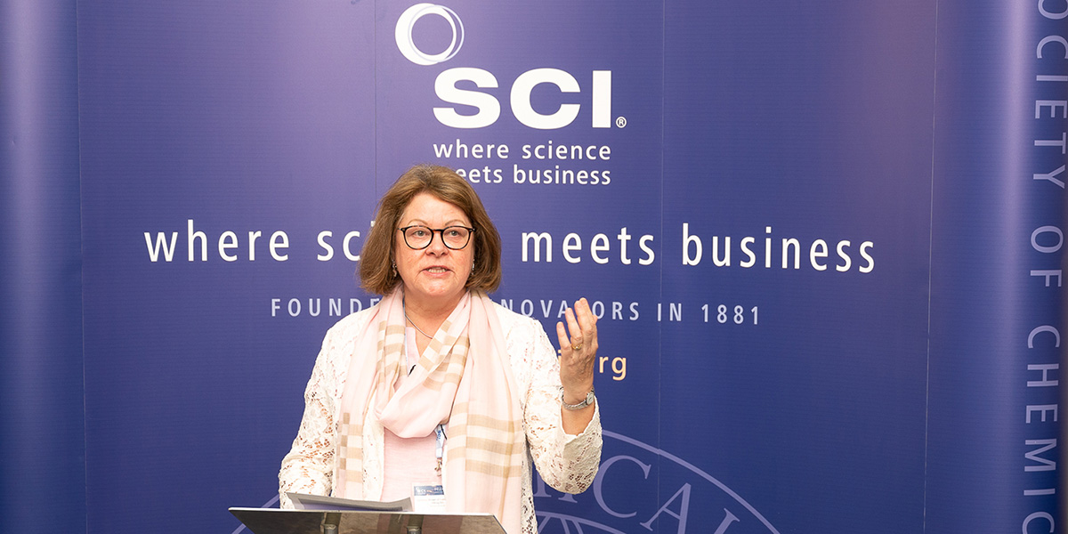 Professor Dame Julia King, Baroness Brown of Cambridge, DBE, speaks at SCI's Summer Reception 2022
