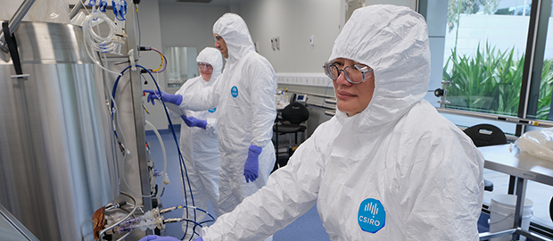 CSIRO lab in Australia producing therapeutics