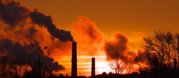 PoliSCI - 15 September 2022 - image of factory and smoke filled air