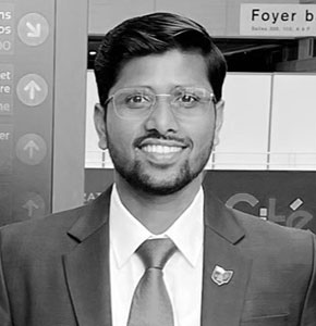 Shyam Singh, Seligman Travel Bursary Recipient