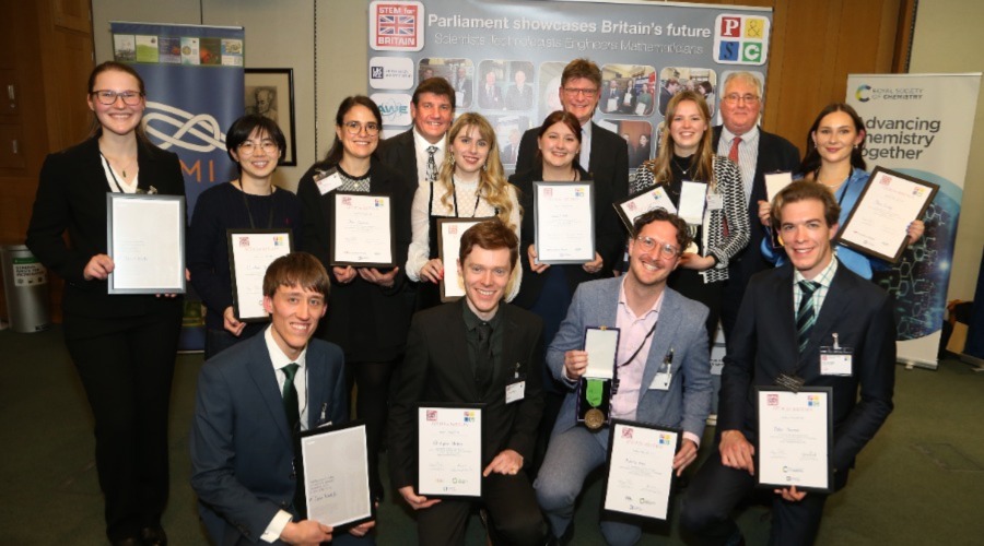 SCI News - 8 March 2023 - image of STEM4Britain winners