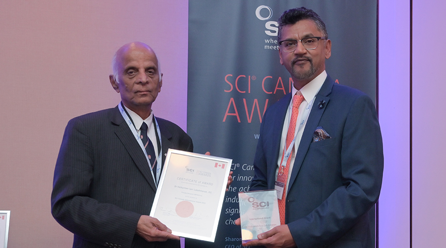 Canada Awards 2023 International Award: Dr Vaikuntam Iyer Lakshmanan