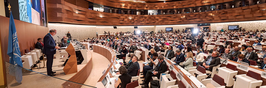 SCI News - 22 May 2023 - image of WHO conference