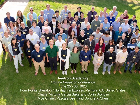 Neutron Scattering - Gordon Research Conference - image of attendees