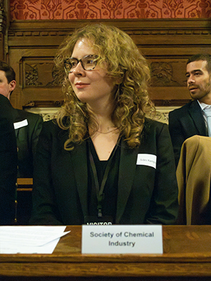 Siâni Kempster (Johnson Matthey). Images courtesey of Royal Society of Biology