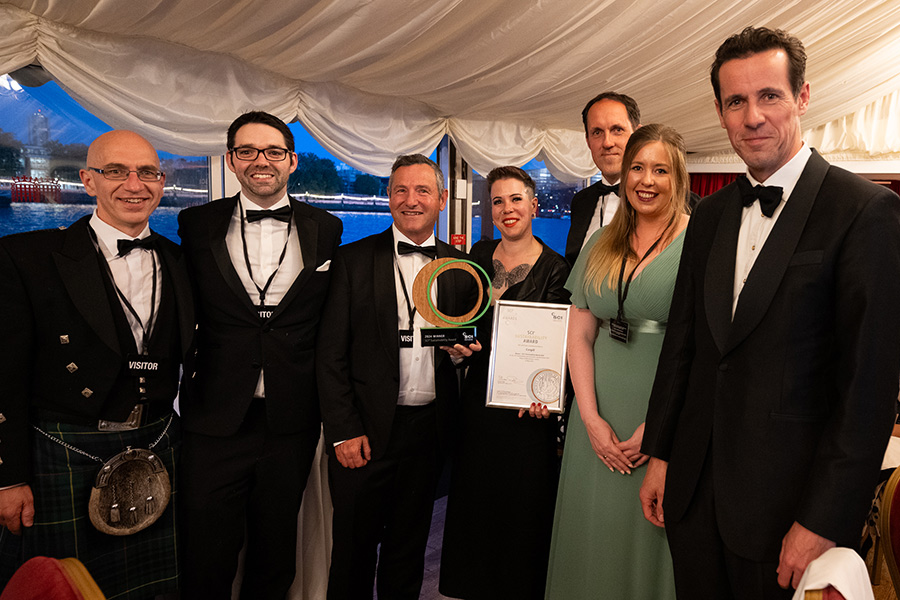 SCI Sustainability award winner