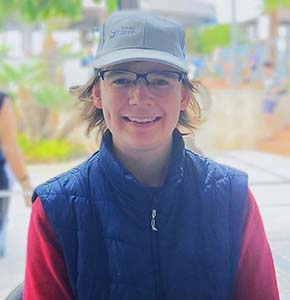 Clare Rees-Zimmerman, Rideal Travel Bursary award recipient