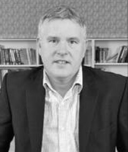 David Wilson black and white headshot
