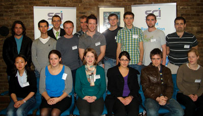 15 PHD students recieved bursaries to attend