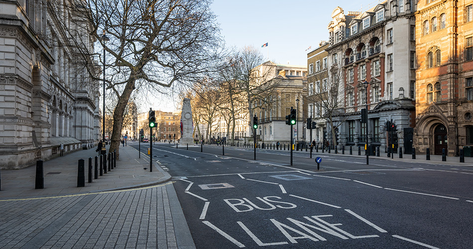 SCIblog 19 January 2021 - image of London in lockdown