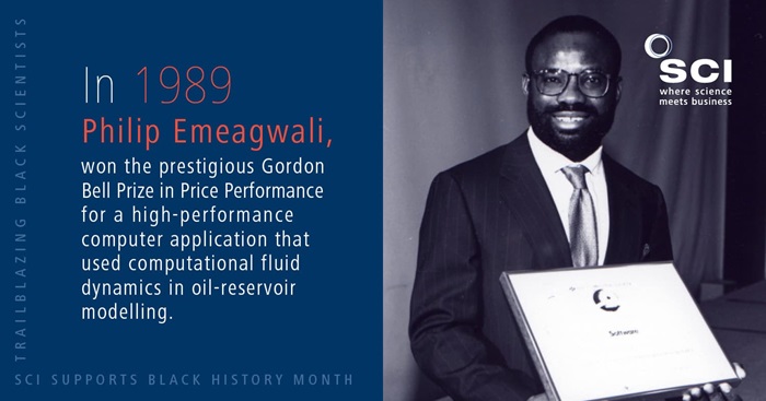 SCIblog - 25 October 2021 - Trailblazing Black Scientists - Image 10 Philip Emeagwali fact