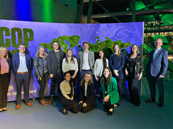 SCIblog - 2 December 2021 - COP26: A host’s perspective - image of the SCI COP26 team, panellists and hosts