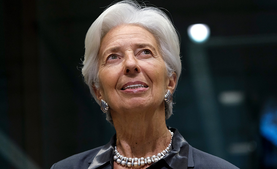 SCIblog 9 February 2021 - Davos 2021 - image of Christine Lagarde