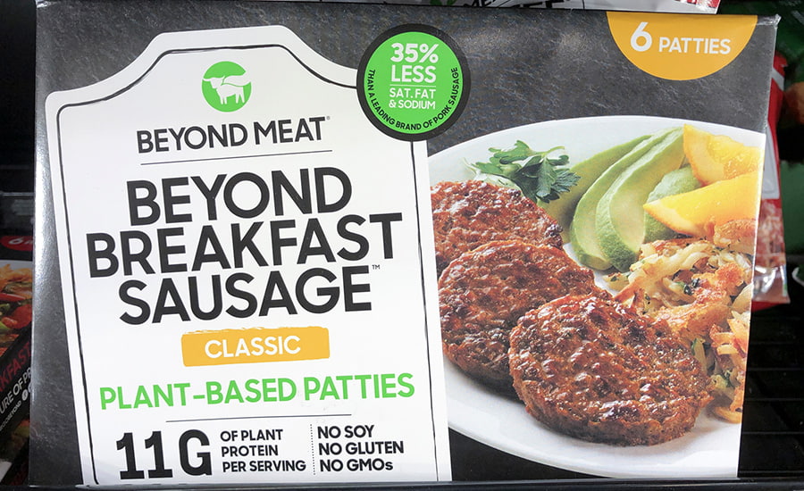 SCIblog - 27 January 2022 - The Alternative Meat Market - image of Beyond Meat brand