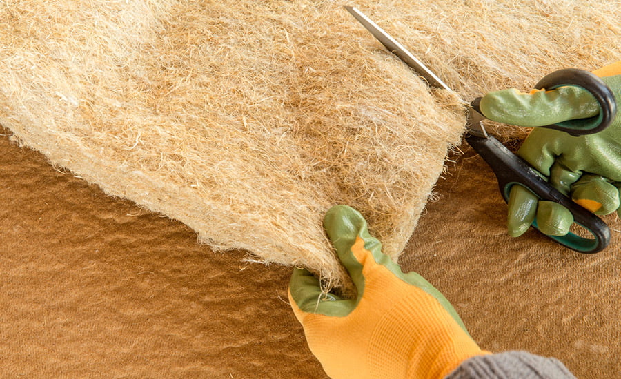 SCIblog - 19 April 2022 - Hemp Happening - image of hemp insulation