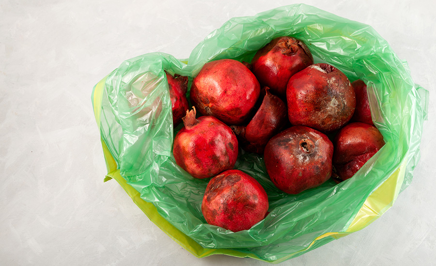SCIblog - 3 May 2022 - Engineering biology for low-carbon chemistry - image of pomegranates that have gone bad