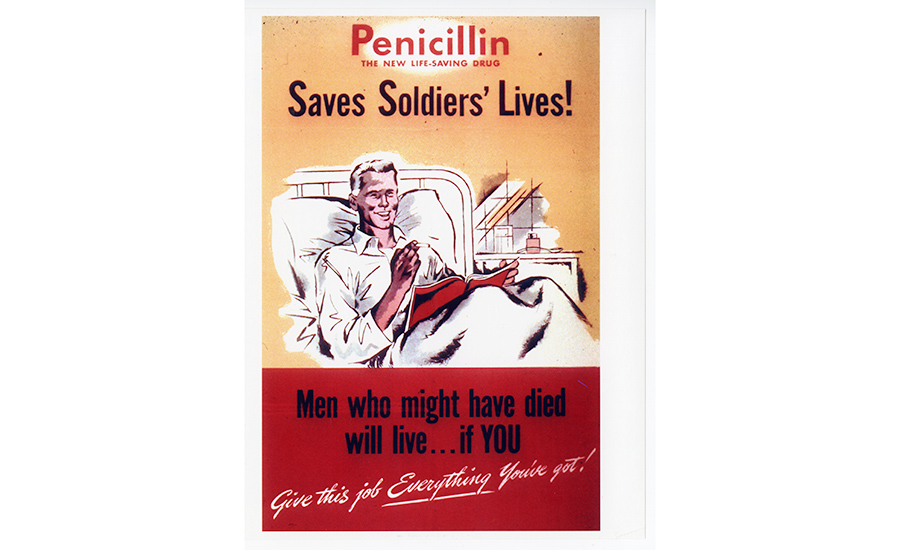 Wartime penicillin advert