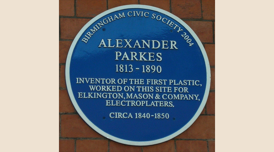 Alexander Parkes Blue Plaque Birmingham