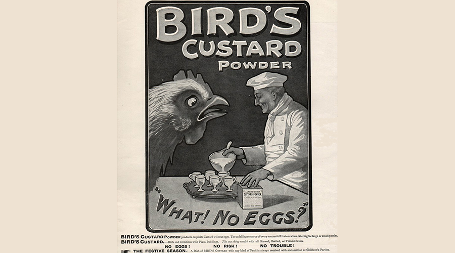 Bird's Custard advertisement