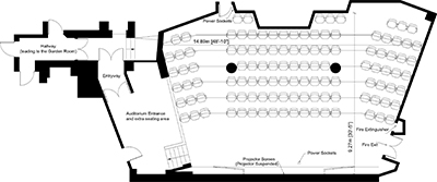 Floor Plan Auditorium