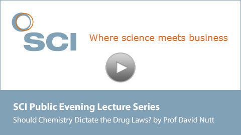 holding slide for Prof David Nutt public evening lecture