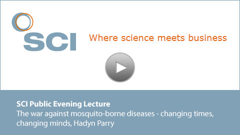 holding slide for Hadyn Parry lecture video