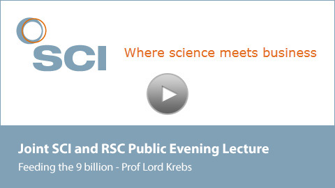 Holding slide for Lord Krebs' Lecture Video