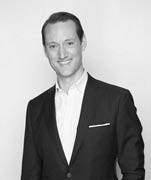 Black and White Tristan Kaye headshot